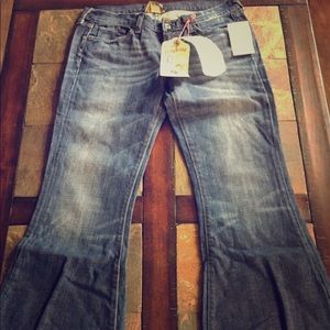 NWT Lucky Zoe Mid Slim Bell Bottom Jeans
